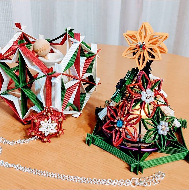 ペーパー組子で作る クリスマスツリー